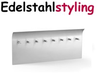 Zack 50569 BONOM Schlüsselbrett Edelstahl Schlüsselhalter