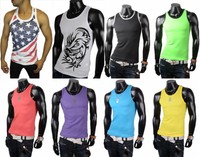 JAPANSTYLE Herren Muskelshirt Achsel-Shirt Tanktop T-Shirt Unterhemd achselshirt
