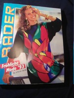 Hauptkatalog BADER Katalog Fröhliche Mode 1993 sehr gut mit Original Umschlag