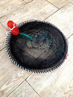 Fischreuse,Aalreuse,Krebsreuse Köderfischreuse,Reusen,Reuse+ Köderdose!Top Preis