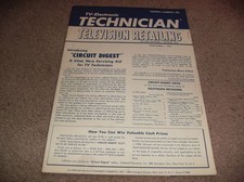 New listing
Tv-Electronics Technician Television Retailing Book - Sept. 1952