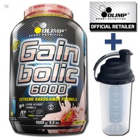 OLIMP GAIN BOLIC 6000 - 4kg Weight Mass Gainer + Mega Bonus 9,99€/kg