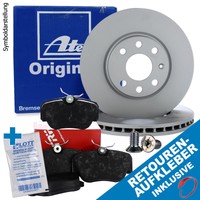 ATE BREMSSCHEIBEN + TRW BREMSBELÄGE HINTEN