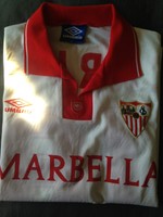 SEVILLA FC Trikot shirt camiseta 1994/95 CARLOS OFFICIAL UMBRO M
