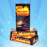 120 FEUERWIRBEL BODENKREISEL FEUER RINGE WECO FEUERWERK PARTY KINDERFEUERWERK 