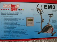 "NEU" -- Ergometer -- Christopeit teilweise Verpackt - Heimsport