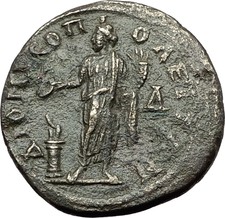 SEVERUS ALEXANDER - Great God Derzelas Dionysopolis Ancient Roman Coin i59421