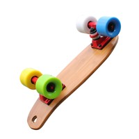 Skateboard aus Bambus Longboard Board Skateboards Sport  3.25 zoll ABEC-9 Lager