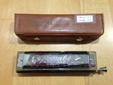 Hering Membi 5148 Chromatic Harmonica Hohner super 270 Key B／C List $199 Sale 99