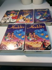 BEAUTY & the BEAST Walt Disney's  Classic Five VHS Lot. *** NO RESERVE ***