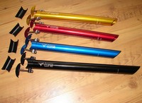 Tune Starkes Stück Sattelstütze Stütze seat post saddle verschied. Längen Farben
