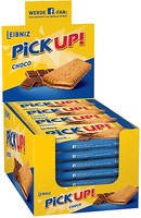 (1000g=11,89€) Bahlsen Leibniz Pick Up - Choco Schoko - Schokoriegel - 24 Stück