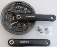 Shimano Acera FC-M361 Kurbelgarnitur 3x 7- 8-fach 175mm 4-Kant 48-38-28 schwarz