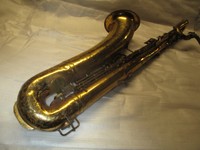 50's LEO M. BUNDY BARITONE SAX / SAXOFON -- made in USA by CONN