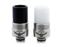 Vapor Giant -  Delrin DripTip groß *Stainless-Black*