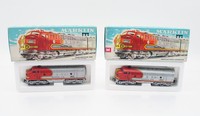 Märklin 3060 + 4060 US Zug Set F7 Santa Fee Lok + Ergänzung unbespielt in OVP