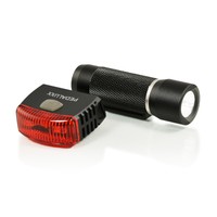 LED Fahrrad Licht Fahrrad Beleuchtung Rücklicht Vorderlicht Lampe Set StVZO