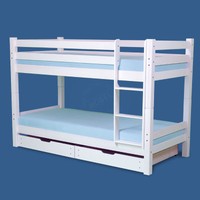TONY Etagenbett Kinderbett Stockbett Hochbett  Bunkbed Kiefer Weiß Neu