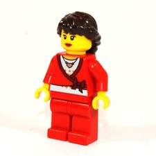 Lego First Lego League Natures Fury Female Frau woman rot red fst017 - F407