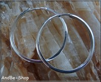 Edle 925er.Sterling Silber Creolen  30mm,2,5mm  TOP     KL30