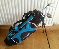 SUPERB SET OF JUNIOR DUNLOP JR TOUR KIDS GOLF CLUBS, RIGHT HANDED,8 to 12 YEARS 