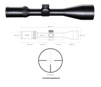 Wochenangebot HAWKE Zielfernrohr Endurance 3-12x56 IR Absehen LR-Dot Leuchtpunkt