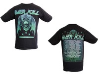 OVERKILL - Eurokill 2015 Tour - T-Shirt - Größe Size M - L - XL - XXL