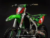 Kawasaki Full Plastics and Villopoto Graphics KXF KX 125 250 450 1995-present