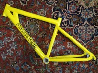 MTB   Rahmen   "Pure Power"   gelb   äusserst selten   Vintage   Top !!!