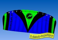 Paraflex Sport 2.3 Blau Lenkmatte Wolkestürmer Lenkdrachen Kite Drachen