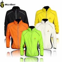 Unisex Fahrrad Jogging Jacke Windjacke Radsport Sport Softshell Windbreaker NUE