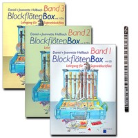 Blockflötenbox von Hellbach Daniel mit Piano-Bleistift 