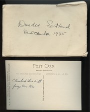 Dundee Scotland Assorted Views Vintage 1930s Photo Postcards