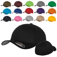 Original FLEXFIT® Basecap Baseball Cap Mütze Kappe Wooly Combed 6277 