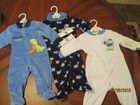 Buster Brown, Baby Gear Boys Sleepwear (lot of 3) Sz 3/6 months "NEW W/TAGS"
