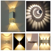 2W 3W 4W 6W LED Wandlampe Wandleuchte Deckenleuchte Flurlampe Effektlampe DHL