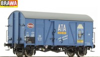 Brawa H0 47923 Gedeckter Güterwagen Gms 30 Oppeln "ATA" der DB - NEU + OVP