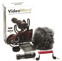 Rode Videomicro kompaktes Kondensator Richtmikrofon Kamera Mikrofon