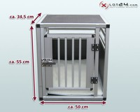 Hundebox Hund Transportbox Alubox Box Hundetransportbox Hundetransport 60x50x56