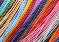 Lederbänder Lederband Rind D=2mm, Länge 1,00 m, verschiedene Farben Deutschland