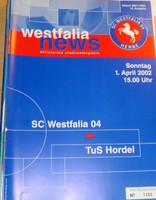 2001/02 Oberliga Westfalen SC Westfalia Herne - TUS Hordel