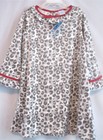 New GYMBOREE Girls SNOW LEOPARD Sleep Dress Nightgown Sz 4 yrs