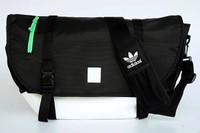ADIDAS TOKYO MSG Nylon Messenger Bag Umhängetasche Tasche schwarz  Neu
