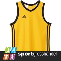 NEU adidas Commander Shoot Junior Basketballtrikot G91754 gelb Sport Freizeit