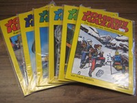Johnny Hazard 1-6 - Frank Robbins - Top erhalten - 1. Auflage