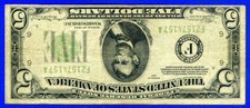 1934 $5 Frn ( Inverted Error ) * Atlanta District * F21574157A