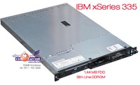 48cm 19" SERVERGEHÄUSE IBM xSERIES 335 1HE 1U INKLUSIVE FDD CDROM GEHÄUSE SERVER