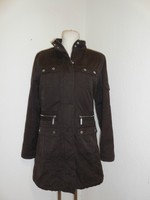 STREET ONE  Damen Parka  gefüttert   BRAUN  Uni  WARM  Gr. 38  ( 3466)