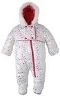 Wippette Baby Girls Down Alternative Fleece Lined Foil Star Bunting Snowsuit - 9