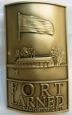 Fort Larned National Historic site new mount stocknagel hiking medallion G0374